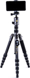 Vanguard VEO 3GO 235AB | Aluminium Statief 3in1 | Eénbeen Vlog-Selfiestick Macro| Bluetooth AB | Balkop T-50 Arca Swiss |