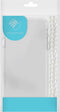 iMoshion Hoesje Geschikt voor Samsung Galaxy S10 Hoesje Met Koord - iMoshion Backcover met koord - Parel - Transparant