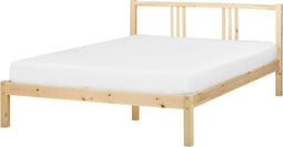 VANNES - Bed - Lichthout - 140 x 200 cm - Dennenhout