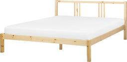 VANNES - Bed - Lichthout - 160 x 200 cm - Dennenhout
