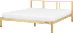 VANNES - Bed - Lichthout - 180 x 200 cm - Dennenhout