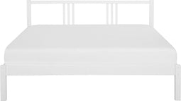 VANNES - Tweepersoonsbed - Wit - 160 x 200 cm - Dennenhout