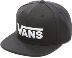 Vans Cap - By Drop V II Snapback - Zwart - 6 tot 12 jaar - Jongens Sportcap - Zwart - One Size - Pet Jongens - Pet Kids - Kinderpet - Caps - Petten - Vans Pet - Snapback Pet