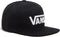 Vans Cap - By Drop V II Snapback - Zwart - 6 tot 12 jaar - Jongens Sportcap - Zwart - One Size - Pet Jongens - Pet Kids - Kinderpet - Caps - Petten - Vans Pet - Snapback Pet