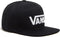 Vans Cap - By Drop V II Snapback - Zwart - 6 tot 12 jaar - Jongens Sportcap - Zwart - One Size - Pet Jongens - Pet Kids - Kinderpet - Caps - Petten - Vans Pet - Snapback Pet