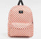 Vans Old Skool Check Rugzak Carnelian