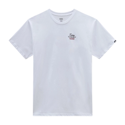 Vans T-shirt - Checkerboard - 100% Katoen - Maat M - Wit