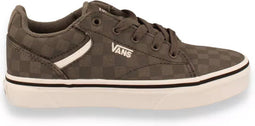 Vans Uni Yt Seldan Checkerboard Pewter - Maat: 27