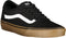 Vans Ward Canvas Heren Sneakers - Black/Gum - Maat 44