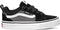 Vans Youth Filmore Jongens Sneakers - (Suede/Canvas) Black/Pewt - Maat 37