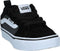 Vans Youth Filmore Jongens Sneakers - (Suede/Canvas) Black/Pewt - Maat 37
