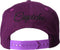 Capiche® Snapback Pet Heren – Medusa – Paars & Zwart – Verstelbaar met Druksluiting – Sportcap – Baseball Cap – Mannen Cap – Griekse Mythologie