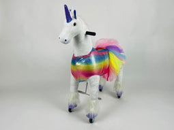 MY PONY, rijdend speelgoed unicorn van ROLLZONE ®, 4 - 10 jaar (MP2022-M) | Kinder Hobbelpaard
