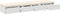 vidaXL - Witte - Lade - Onder - Bed - - - 135x36.5x16.5 - cm - van - Kunststof - Hout