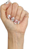 LAUED Nagelstickers - Nail Wraps - 16 Extreem Dunne Nagellak Stickers - Manicure Nail Art Folie - Florescence