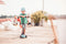 Scoot and Ride Highwaykick 3 - Kinderstep met LED-lampjes en dubbele voorwielen - Blueberry