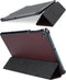 Selencia Tablet Hoes Geschikt voor Samsung Galaxy Tab A 10.1 (2019) - Selencia Kesia Slang Trifold Bookcase - Donkerrood