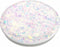 PopSockets Luxe PopGrip - Iridescent Confetti White