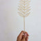 Varen blad van hout