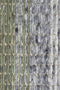 Varenna Green Vloerkleed - 250x350 - Rechthoek - Laagpolig,Structuur Tapijt - Industrieel - Grijs, Groen, Wit