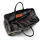 Berba Leren Weekendtas Olly 898-600 Zwart Groen
