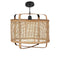 Mica Decorations Norwin Hanging Lamp - H33 x Ø39 cm - Rattan - Brown