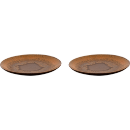 Palmer Plate Cecil 21 cm Brown Stoneware 2 piece(s)