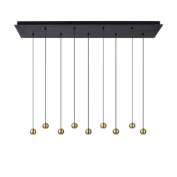 ATMOOZ Ceiling Light Balls 9 Gold