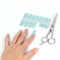 Nail foils solid glitter - Deep Ocean