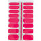Nail foils solid pink - Rasberry Cake
