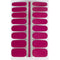 Nail foils solid purple - Attention