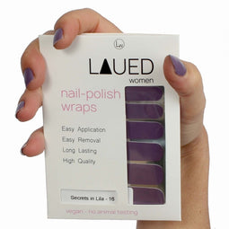 Nail foils solid purple - Secrets In Lila