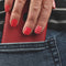 Nail foils solid red - Lipstick Kiss