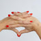 Nail foils solid red - Red Treasure
