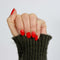 Nail foils solid red - Red Treasure