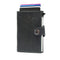 RFID Mini Wallet Single Leather for Men - steel blue