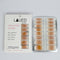 Nail foils solid brown - Mousse Au Caramel