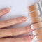 Nail foils solid brown - Mousse Au Caramel