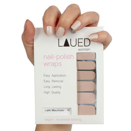 Nail foils solid brown - Latte Macchiato