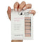 Nail foils solid brown - Latte Macchiato