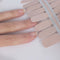 Nail foils solid brown - Latte Macchiato