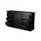 Homestylingshop Dressoir Jorrit zwart - dressoir kasten - opbergkasten 160 cm