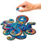 UNIDRAGON Wooden Jigsaw Puzzle Animal - Magnetic Octopus - 200 pcs - Medium 33x28 cm