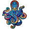 UNIDRAGON Wooden Jigsaw Puzzle Animal - Magnetic Octopus - 200 pcs - Medium 33x28 cm