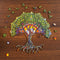 UNIDRAGON Wooden Jigsaw Puzzle Mandala - Tree of Life - 350 pcs - King Size 33 cm