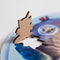 UNIDRAGON Wooden Jigsaw Puzzle Bubblezz - Owl - 30 pcs - 25 cm
