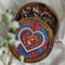 UNIDRAGON Wooden Jigsaw Puzzle Mandala - Сonscious Love - 700 pcs - Royal Size 45 cm