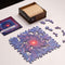 UNIDRAGON Wooden Jigsaw Puzzle Abstraction - Depth of Field - 100 pcs - 21.7x21.7 cm