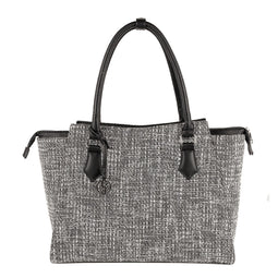 SOCHA Dames Laptoptas Caddy Tweed 15.6 inch Grijs