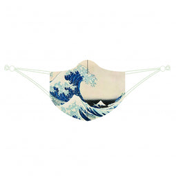 LOQI mondkapje Katsushika Hokusai - The Great Wave